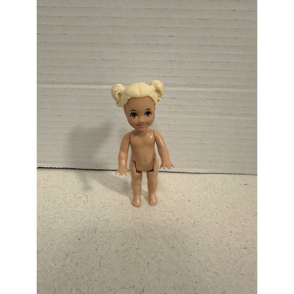 2016 Mattel Barbie Chelsea Nude Doll With Blond Hair